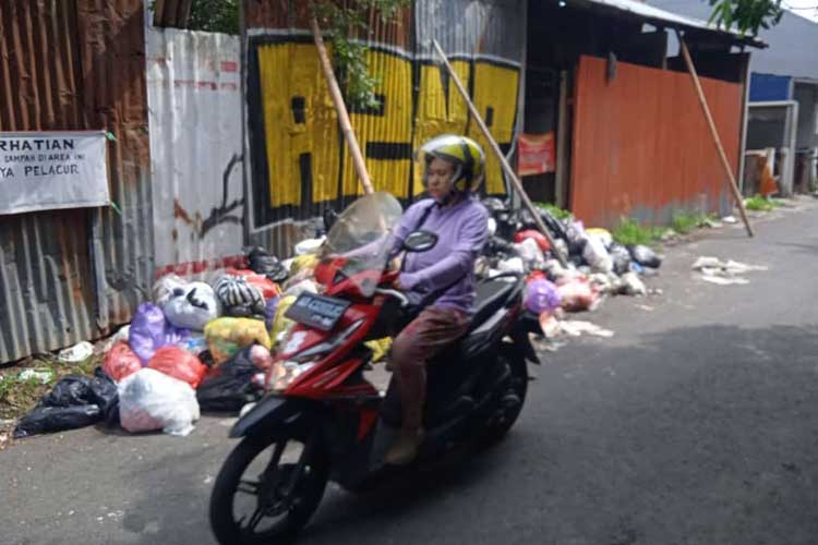 Forpi Kota Yogyakarta Temukan Tumpukan Sampah Liar di Dekat Sekolah