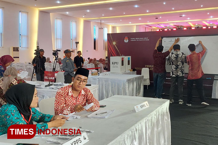 Partisipasi Pemilih di Pilkada Kabupaten Banyuwangi Tercatat 59 Persen