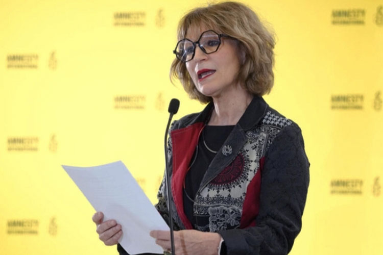 Kepala Amnesty International. Agnes Callamard. (FOTO: Arab News/AP)