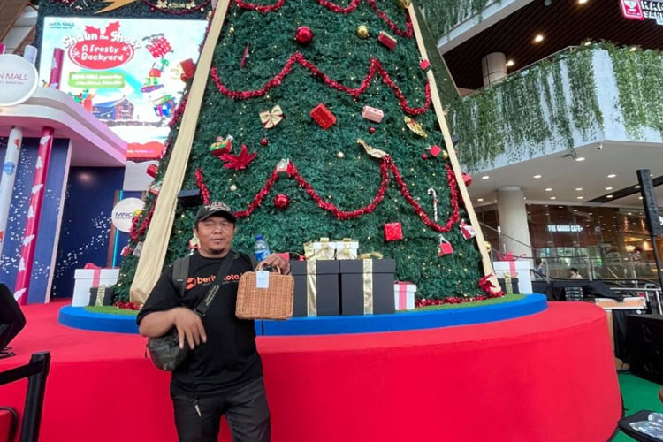 Natal dan Tahun Baru di AEON MALL Sentul City. (Foto : Wijaya)