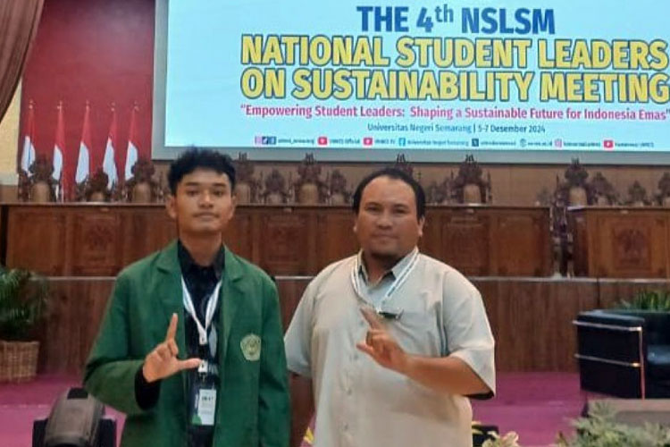 Arif Rahman Hakim, mahasiswa Program Studi Teknik Lingkungan Fakultas Teknik Universitas Hamzanwadi.(Foto: Humas Universitas Hamzanwadi (