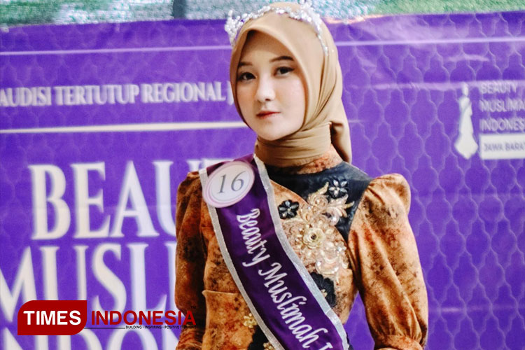 Sabila Aditya, Finalis Beauty Muslimah Indonesia Jabar 2025 Ungkap Alasan Mantap Berhijab