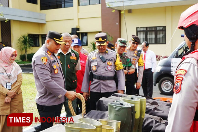 Tanggulangi Bencana, 396 Personel Disiagakan Polres Magelang Kota