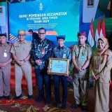 Top! Bupati Banyuwangi Raih Penghargaan Kepala Daerah Pembina Kecamatan Terbaik