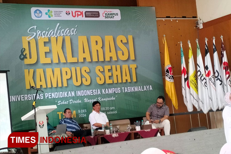 Wujudkan SDM Unggul dan Berkarakter, UPI Kampus Tasikmalaya Deklarasikan Kampus Sehat