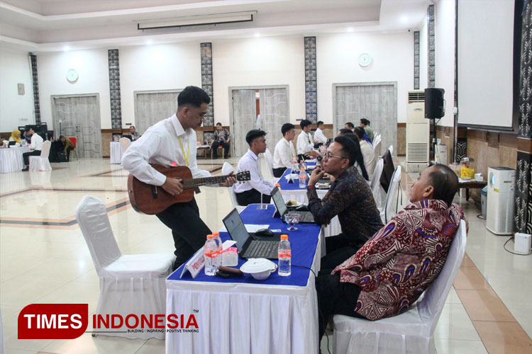 SKB CPNS Kemenkumham Jabar 2024 memasuki hari kedua dengan penilaian kemampuan wawancara dan keterampilan, mayoritas peserta menampilkan kemampuan bela diri dan baris-berbaris (FOTO: Kemenkumham Jabar for TIMES Indonesia)