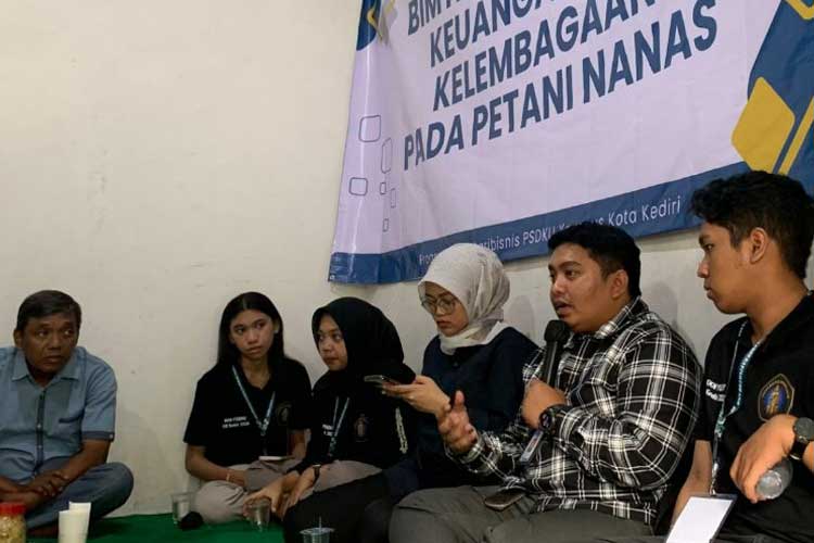 PSDKU UB Kediri Bekali Petani Nanas Ilmu Tata Finansial dan Manajemen Koperasi