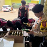 Polres Majalengka Geledah Warung Penjual Minuman Keras Usai Terima Aduan Warga