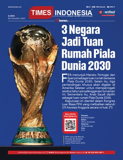 Edisi Kamis, 12 Desember 2024: E-Koran, Bacaan Positif Masyarakat 5.0