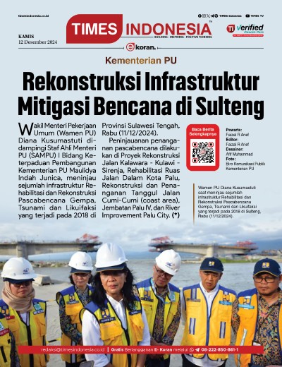 Edisi Kamis, 12 Desember 2024: E-Koran, Bacaan Positif Masyarakat 5.0