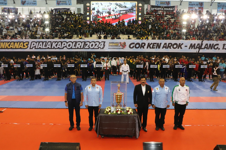 Wakapolri Buka Kejuaraan INKANAS 2024 di Malang, Ribuan Atlet Karate Siap Berebut Piala