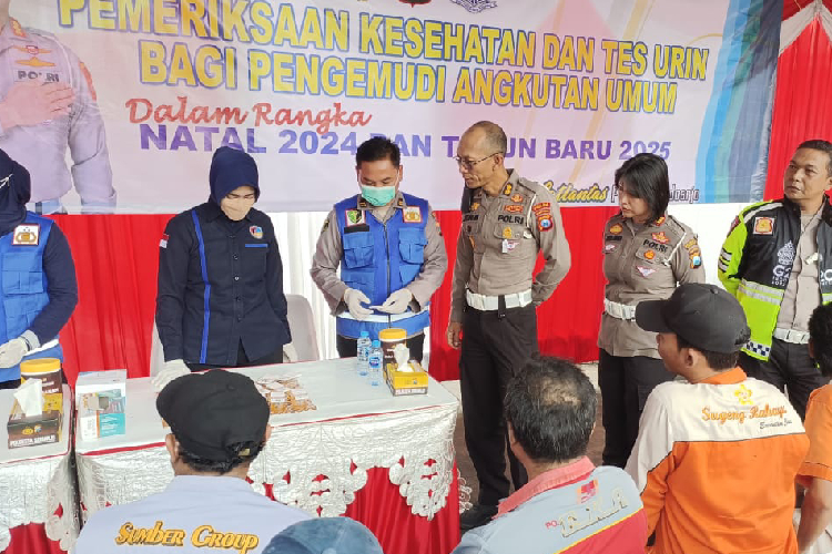 Persiapan Libur Nataru, Ditlantas Polda Jatim Laksanakan Ramcek di Terminal Purabaya