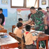 Kodim Ponorogo Uji Coba Pembagian Makan Gratis Bergizi