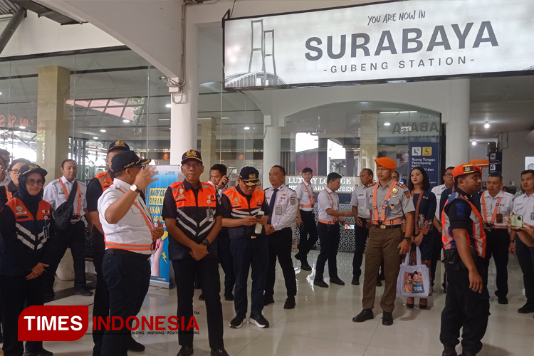 KAI Daop 8 Surabaya Pastikan Kesiapan Angkutan Nataru 2025