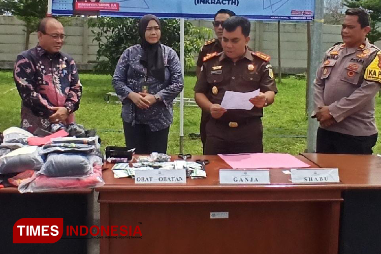 Tiga Bulan Ini, Kejari Majalengka Tangani 12 Perkara Narkoba