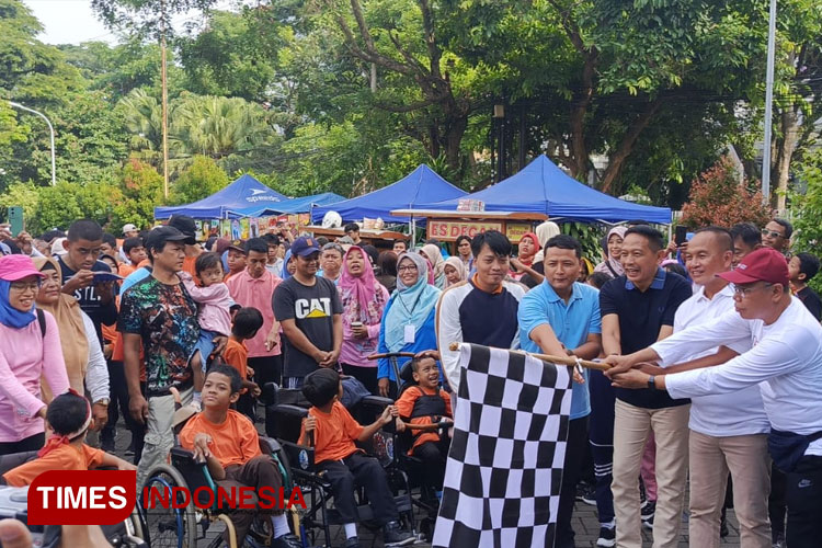 Jalan Sehat Hari Disabilitas Internasional di Universitas Negeri Malang, Rayakan Keterlibatan dan Kesetaraan