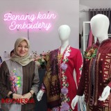 Butik Benang Kain Embroidery  Hadirkan Busana Bordir untuk Semua Kalangan