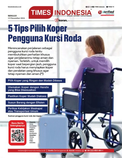 Edisi Minggu, 15 Desember 2024: E-Koran, Bacaan Positif Masyarakat 5.0