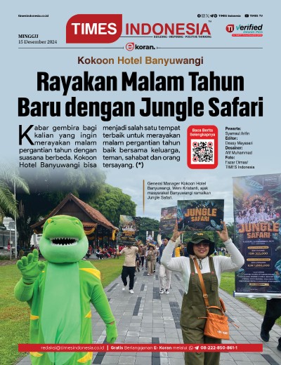Edisi Minggu, 15 Desember 2024: E-Koran, Bacaan Positif Masyarakat 5.0