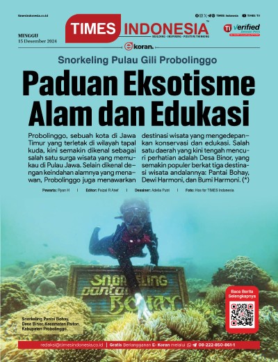 	Edisi Minggu, 15 Desember 2024: E-Koran, Bacaan Positif Masyarakat 5.0