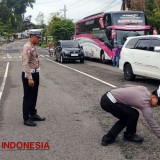 Bus Pariwisata Tabrak Motor di Pacitan, Dua Pelajar Alami Luka Ringan