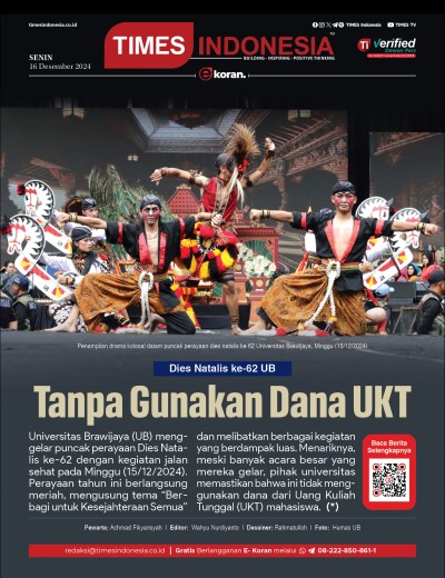Edisi Senin, 16 Desember 2024: E-Koran, Bacaan Positif Masyarakat 5.0