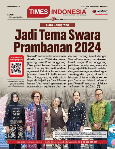 Edisi Senin, 16 Desember 2024: E-Koran, Bacaan Positif Masyarakat 5.0