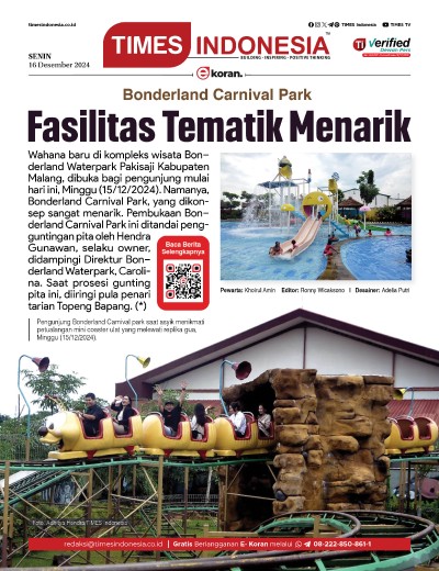 Edisi Senin, 16 Desember 2024: E-Koran, Bacaan Positif Masyarakat 5.0