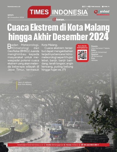 Edisi Senin, 16 Desember 2024: E-Koran, Bacaan Positif Masyarakat 5.0