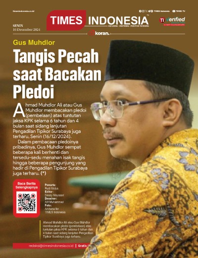 Edisi Senin, 16 Desember 2024: E-Koran, Bacaan Positif Masyarakat 5.0
