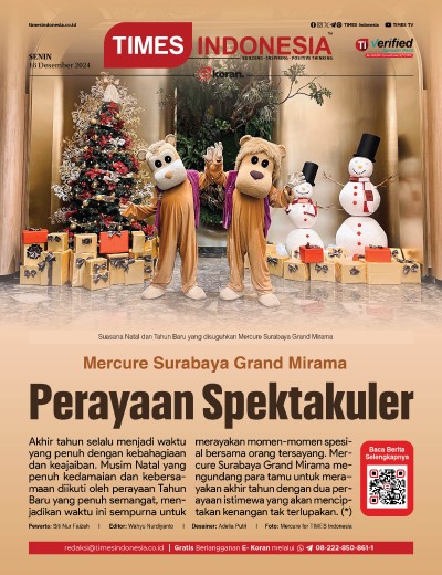 Edisi Senin, 16 Desember 2024: E-Koran, Bacaan Positif Masyarakat 5.0