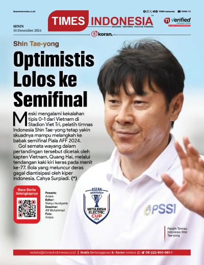 Edisi Senin, 16 Desember 2024: E-Koran, Bacaan Positif Masyarakat 5.0