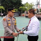 Dedikasi Kasat Resnarkoba Diganjar Penghargaan Kapolresta Banyuwangi