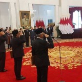 Presiden Prabowo Lantik Pimpinan dan Dewas KPK 2024-2029