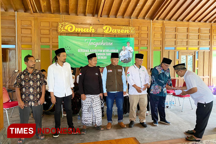 Tasyakuran Kemenangan Harda-Danang, Nahdliyyin Muda Sleman Santuni Anak Yatim, dan Dhuafa