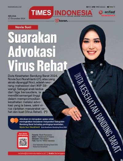Edisi Selasa, 17 Desember 2024: E-Koran, Bacaan Positif Masyarakat 5.0