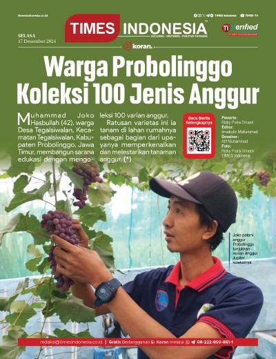 Edisi Selasa, 17 Desember 2024: E-Koran, Bacaan Positif Masyarakat 5.0