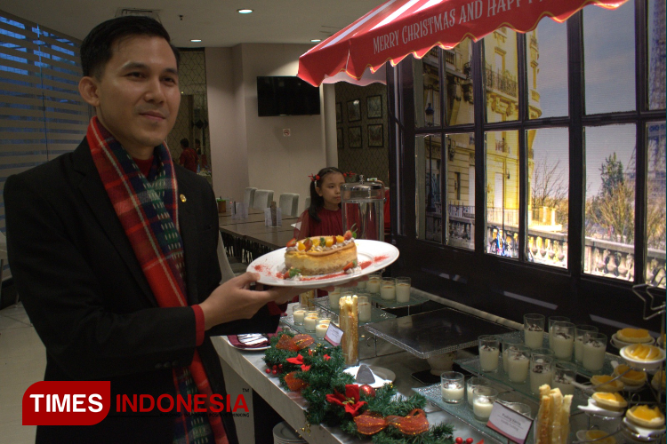 Menu pembuka dan penutup 10 pilihan bagi keluarga yang merayakan Natal dan Tahun Baru 2024 - 2025 Swiss - Bellin Tunjungan. (Foto: Hamida Soetadji / TIMES Indonesia)