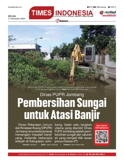 Edisi Selasa, 17 Desember 2024: E-Koran, Bacaan Positif Masyarakat 5.0