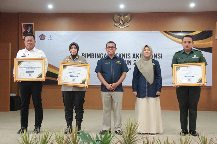 Kemenkumham Jabar Borong Penghargaan di Dwi Warna Treasury Award 2024