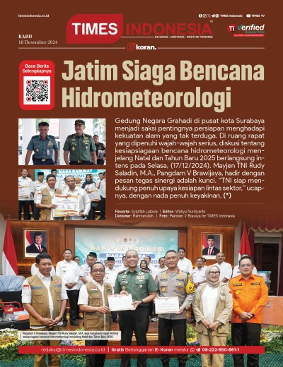 Edisi Rabu, 18 Desember 2024: E-Koran, Bacaan Positif Masyarakat 5.0