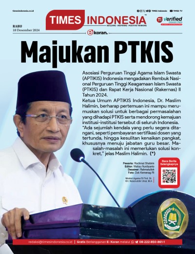 Edisi Rabu, 18 Desember 2024: E-Koran, Bacaan Positif Masyarakat 5.0