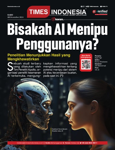 Edisi Rabu, 18 Desember 2024: E-Koran, Bacaan Positif Masyarakat 5.0