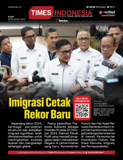 Edisi Rabu, 18 Desember 2024: E-Koran, Bacaan Positif Masyarakat 5.0