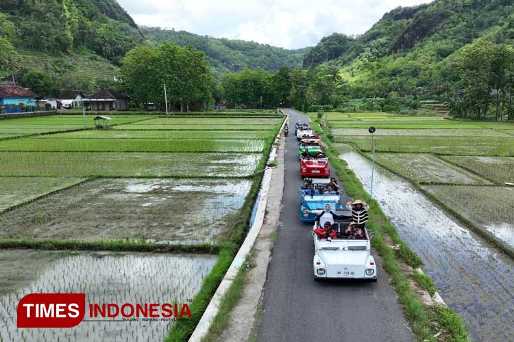 Dukung Perekonomian Lokal, Komunitas Mobil Vorfwegen Tawarkan Petualangan Seru di Alam Imogiri Bantul