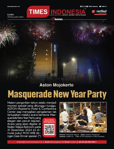	Edisi Kamis, 19 Desember 2024: E-Koran, Bacaan Positif Masyarakat 5.0
