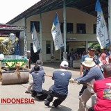 Serunya Perlombaan Tarik Stum dalam Kemeriahan Hari Bakti ke-79 PU di Majalengka