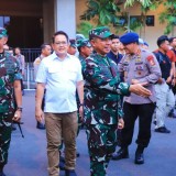 Pj Gubernur Jatim Bersama Kapolri dan Panglima TNI Tinjau Persiapan Natal 2024 di Gereja Bethany Surabaya