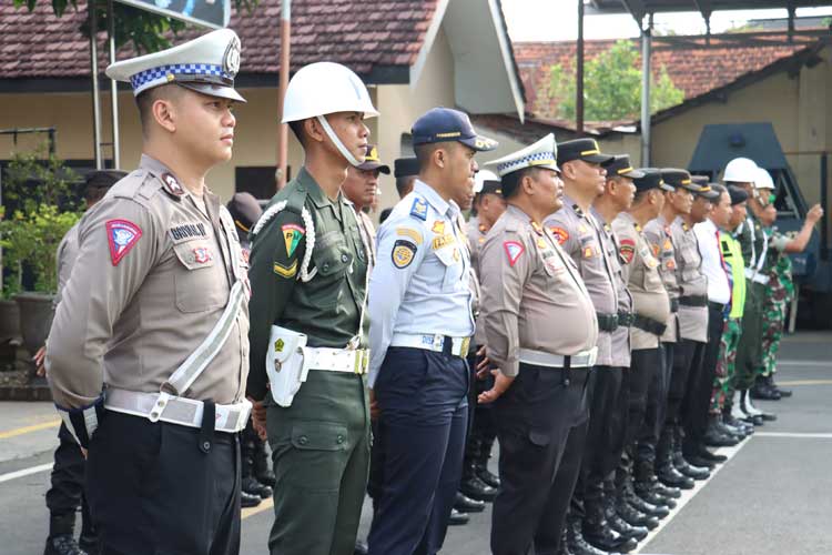 Operasi Lilin Semeru 2024, Polres Mojokerto Kota Siapkan 219 Personel