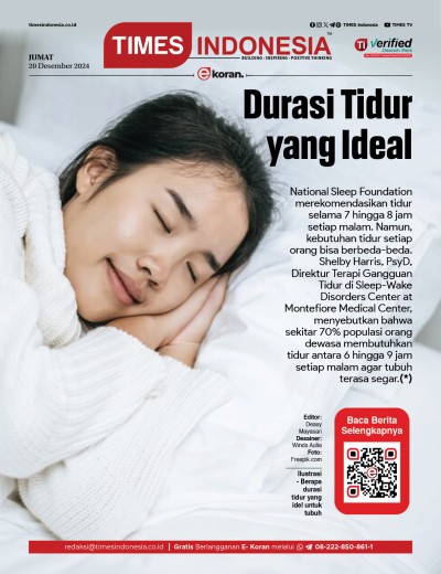 Edisi Jumat, 20 Desember 2024: E-Koran, Bacaan Positif Masyarakat 5.0